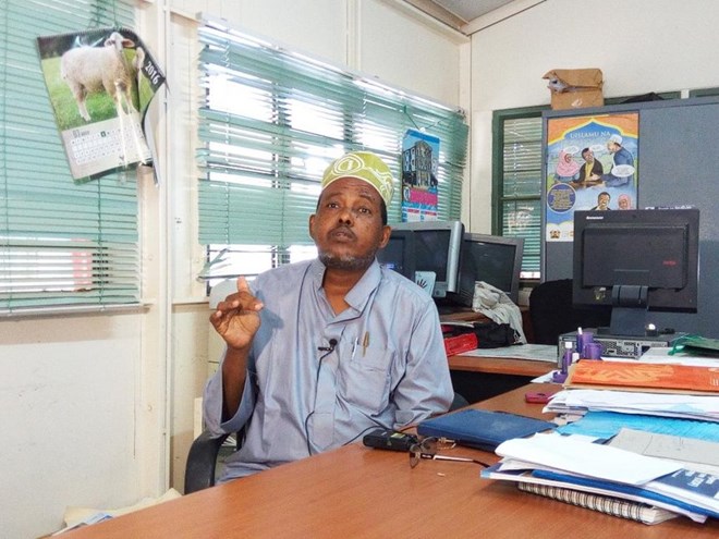 County Aids and STI Coordinator of Garissa County Noor Sheikh Ahmed. /RHODA ODHIAMBO